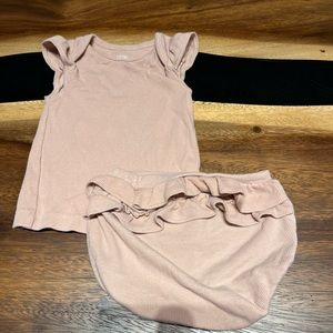 Little Planet Organic by Carters 9mo baby girl set